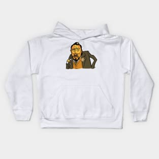 leonardo meme Kids Hoodie